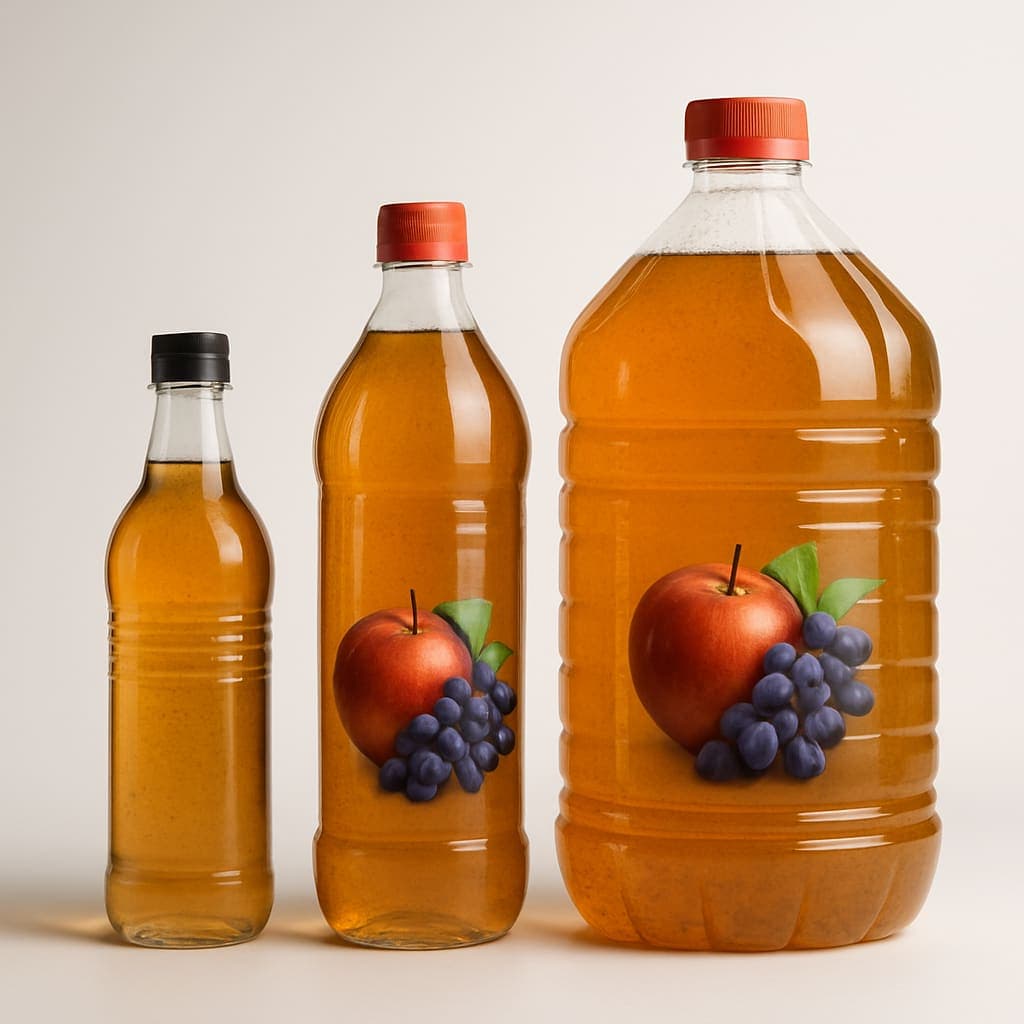 الخل الطبيعي (تفاح وعنب)