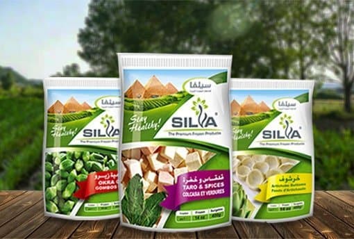 خضروات وفواكه مجمدة