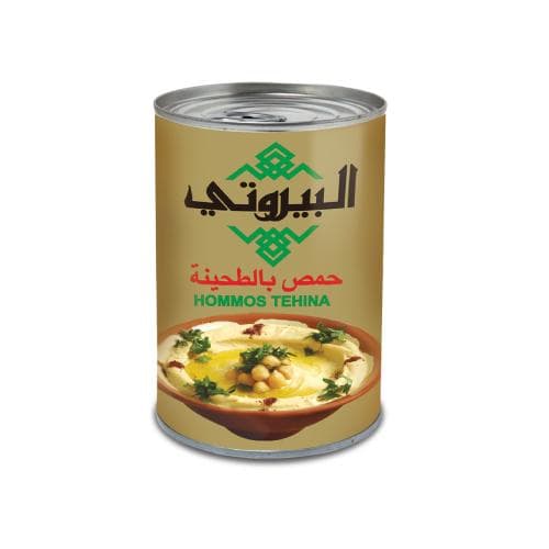 حمص بالطحينة