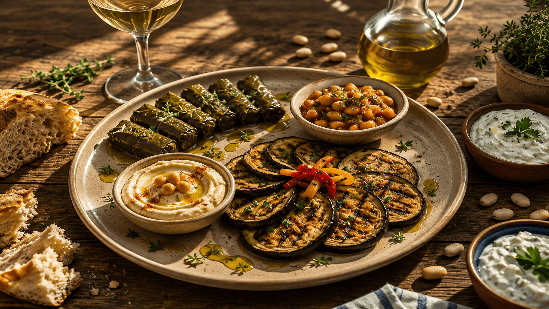 مقبلات متنوعة (مزة)
