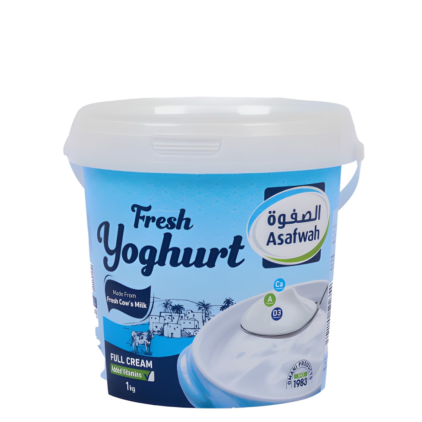 زبادي طازج 1 كغ