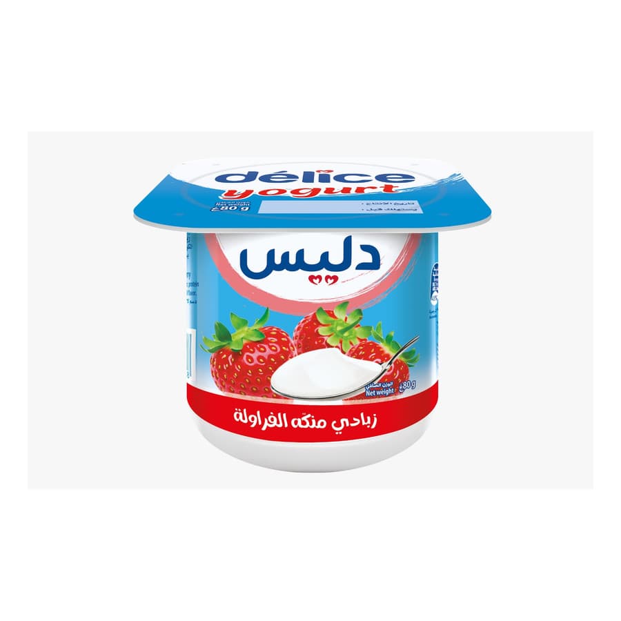 زبادي كوب - فراولة