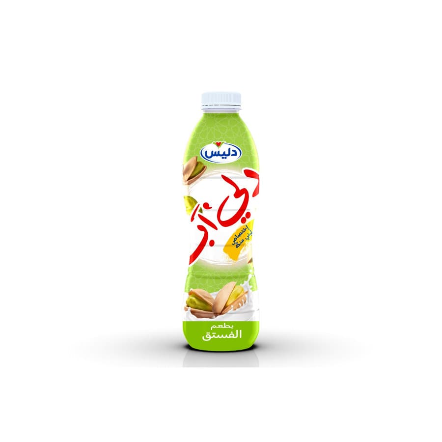 مشروب زبادي - فستق