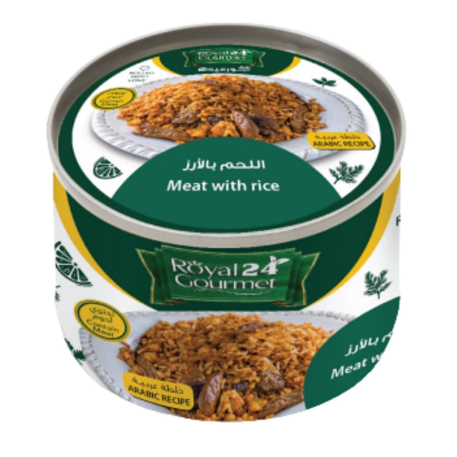 لحم مع أرز