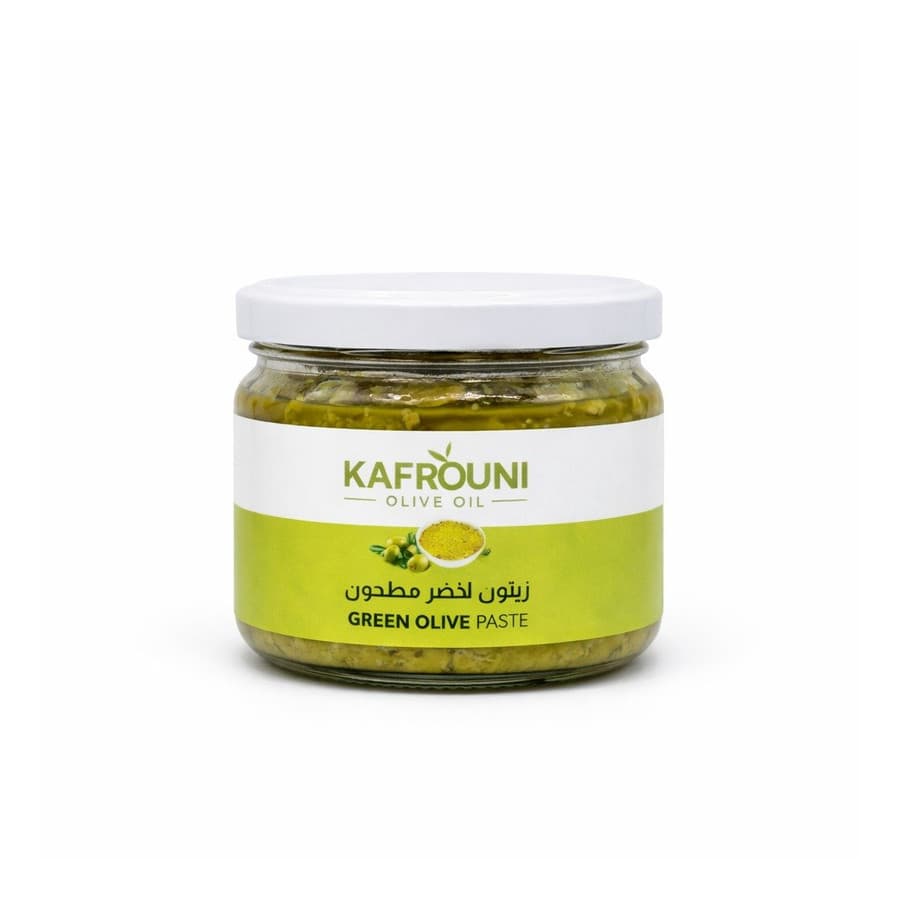 زيتون أخضر مطحون