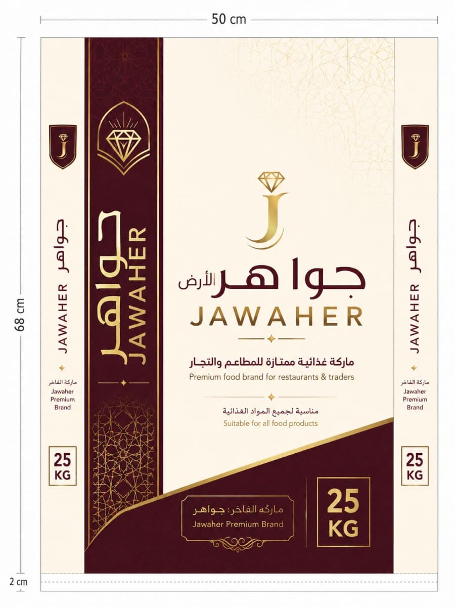 علامة جواهر الفاخرة (عبوة 25 كجم)